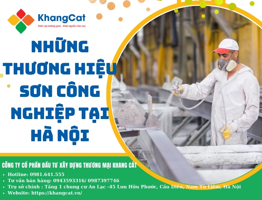 Những thương hiệu sơn công nghiệp tại Hà Nội tốt nhất thị trường